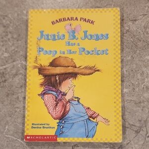 Scholastic Yellow Junie B. Jones Book